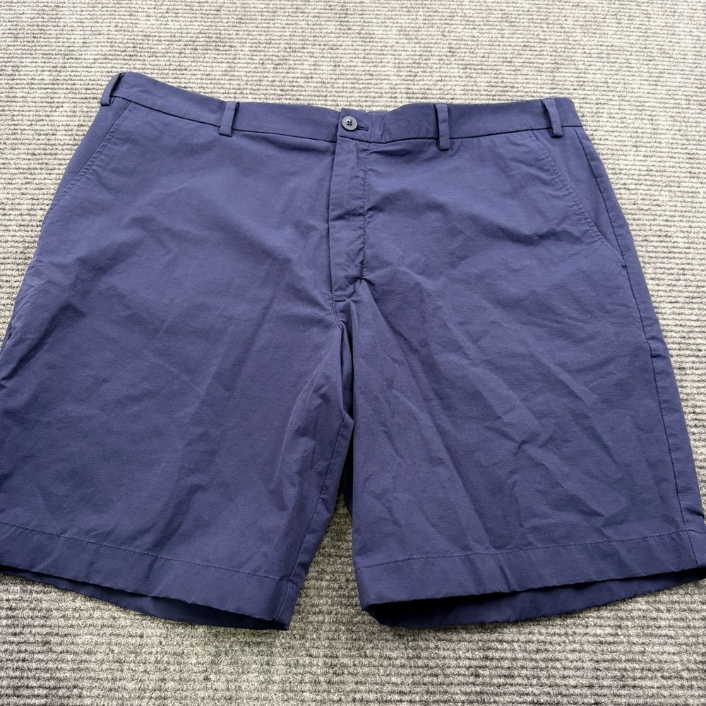 Vineyard Vines OTG 10" Shorts Mens 44B Navy Blue On The Go Performance Stretch